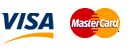 We accept Visa and MasterCard